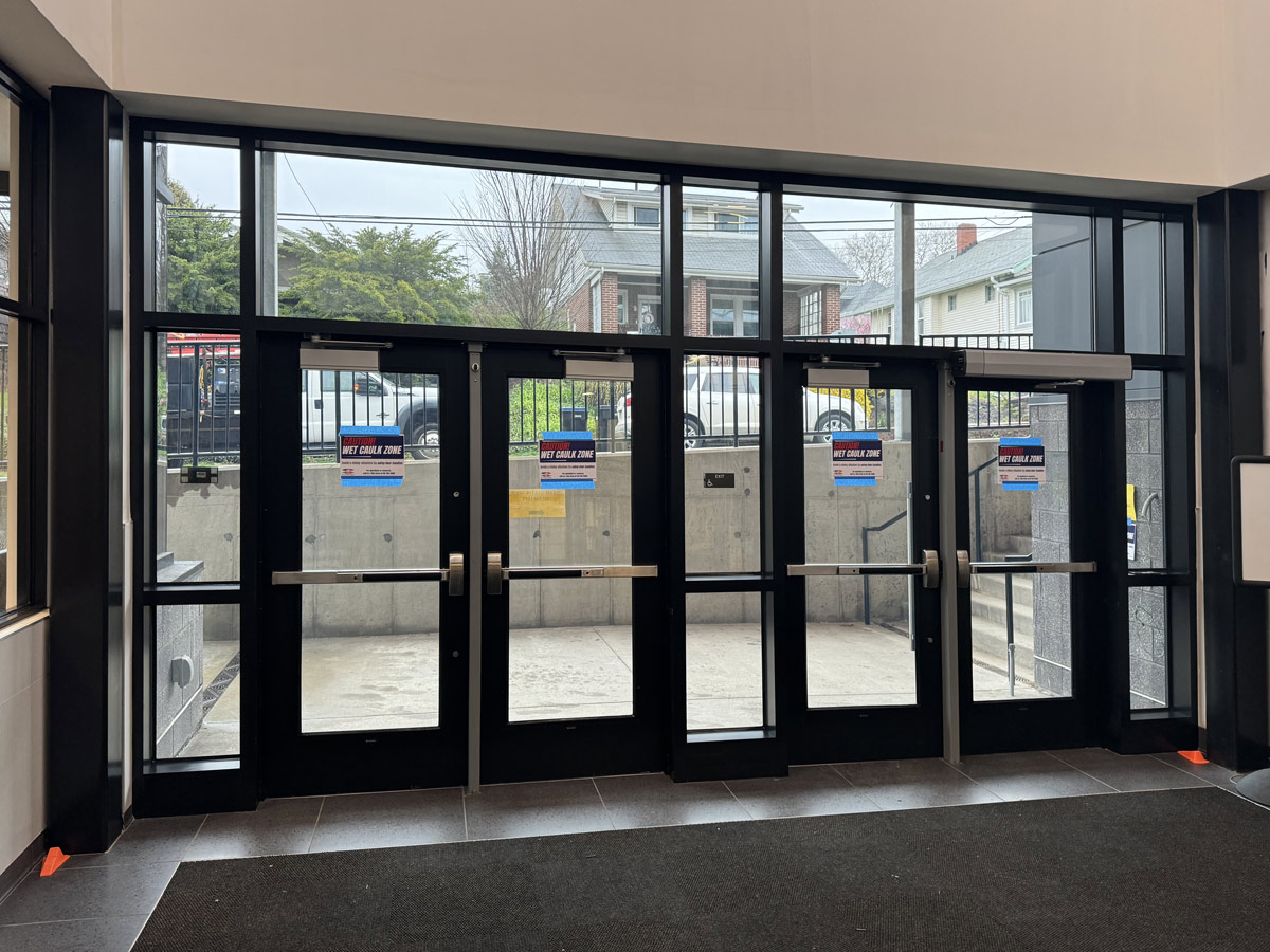commercial building front doors