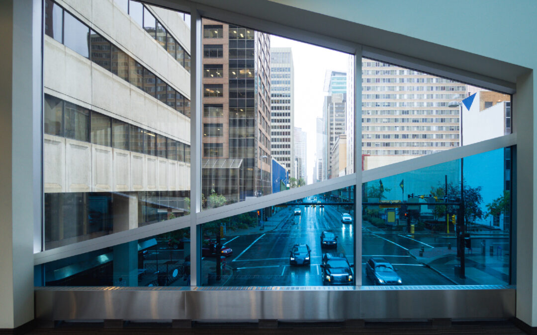 Custom Window Films for Company Branding