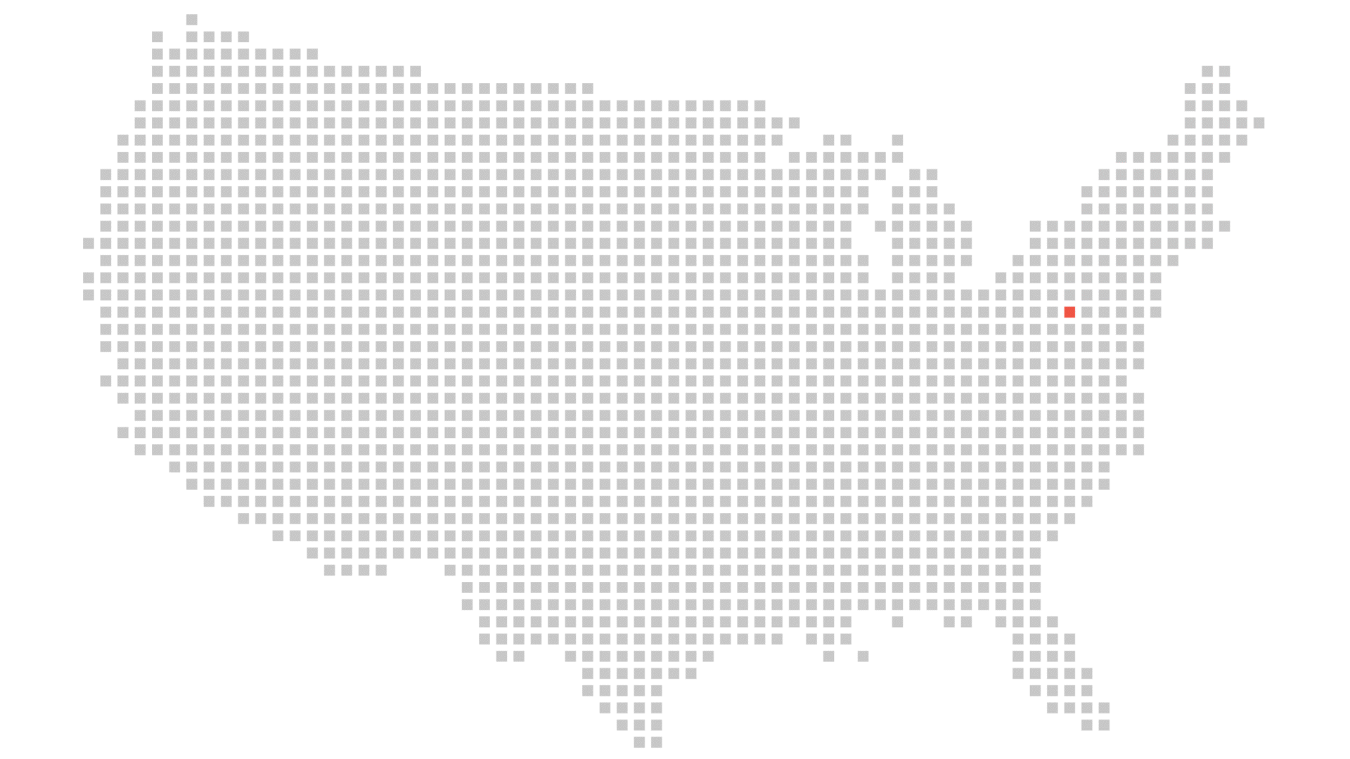 dot map of the united states