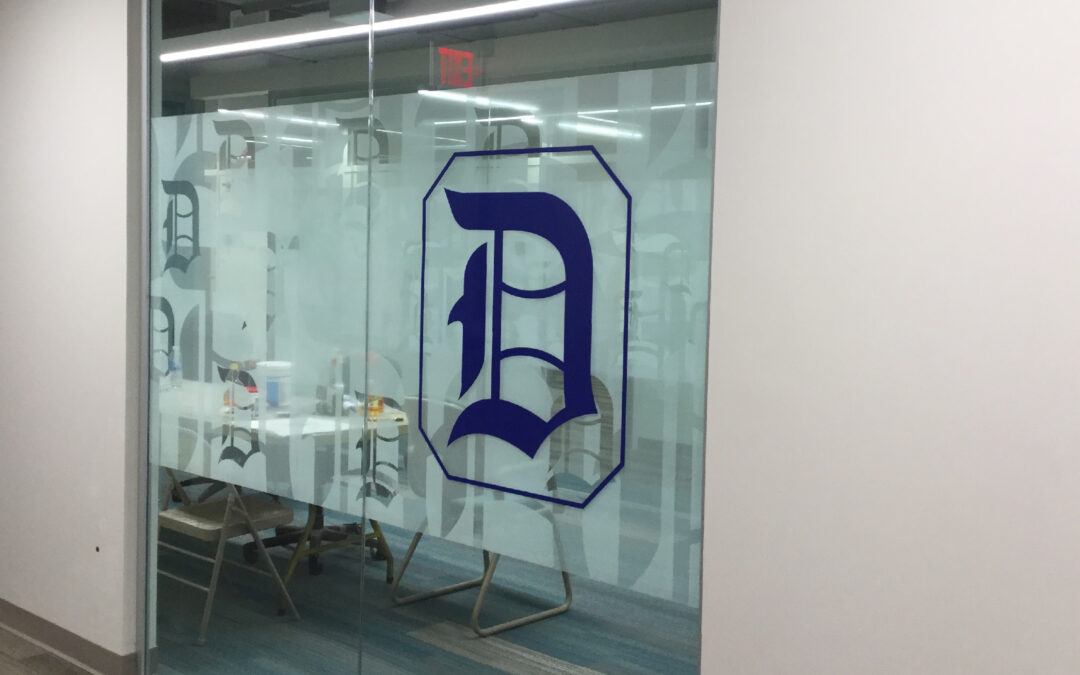 Custom Window Films for Corporate Rebrands