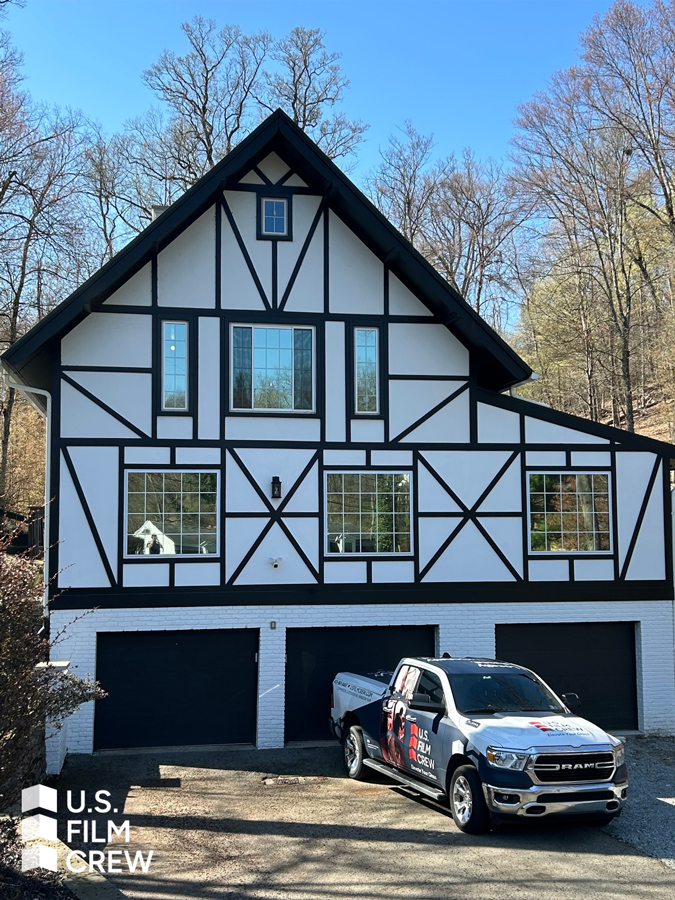 solar film on a residential home