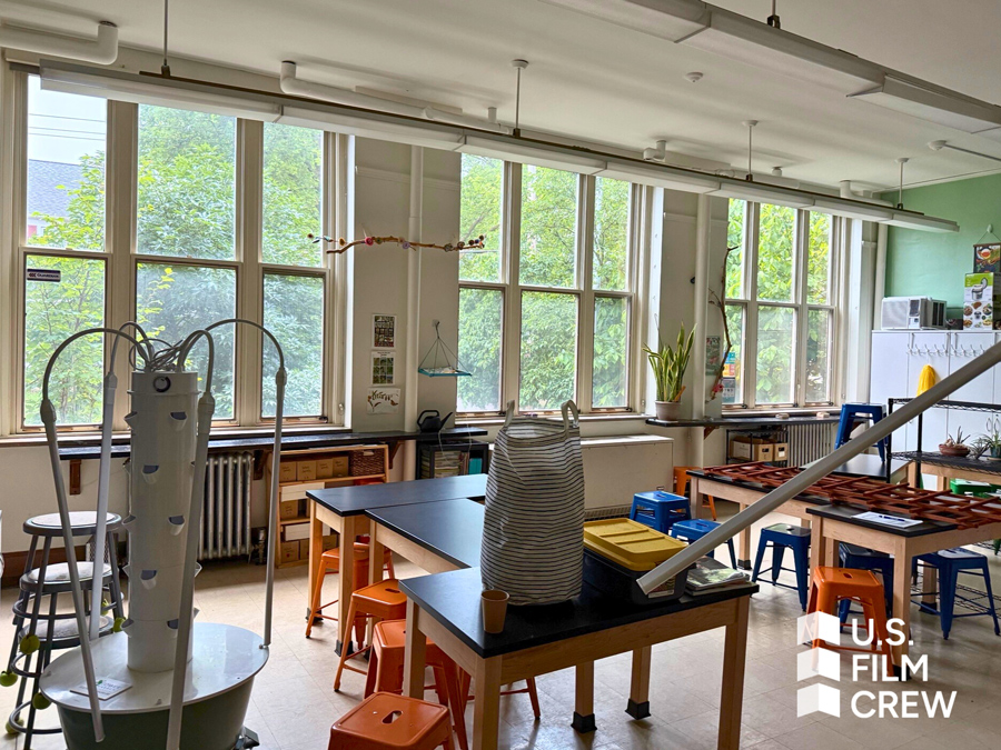 solar film on classroom windows