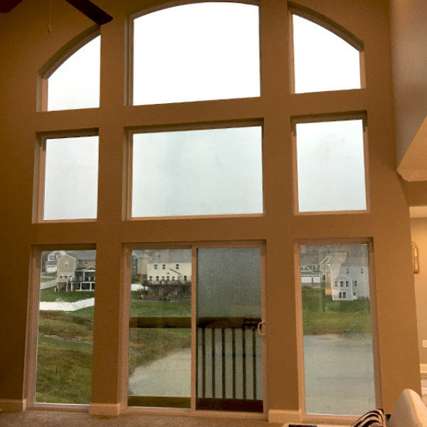 residential one way privacy window film
